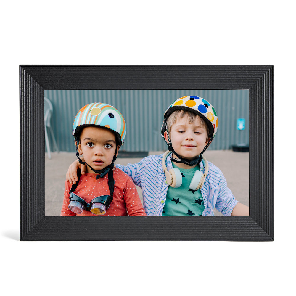 Aura Carver Digital Photo Frame - Gravel | staples.ca