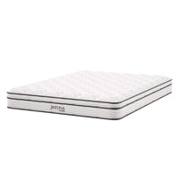 Modway Jenna 8" Innerspring and Foam Queen Mattress-Quilted Pillow-Top Cover
