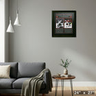 Sidney Crosby and Paul Henderson Canada's Greatest Goal Photos - Framed Print - 24" x 27"-Ready to hang - arrives fully assembled