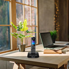Motorola D87 Series Bluetooth Cordless Telephone - Black-Last Number Redial: 30 entries