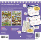 MotherWord 2025-2026 Monthly Tabbed Wall Calendar - 11" H x 12" W - English-Each colour page is filled with illustrations from Canadian artist Scott Lucescu