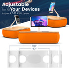 ShoppingAll Beanbag Adjustable Tablet Holder Cushion Pillow Stand - Orange-7