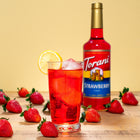 Torani Strawberry Syrup - 750 mL - 4 Pack-Each bottle is 750 mL (approximately 25 servings)