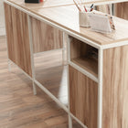 Sauder Nova Loft L-Desk - Kiln Acacia-8