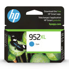 HP 952XL Cyan High Yield Original Ink Cartridge (L0S61AN)-High-yield ink, up to 1,450 pages