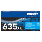 Brother Genuine TN635XLC Toner Cartridge - High Yield - Cyan-The only brand recommended for Brother laser printers
