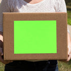 JAM Paper Full Page Labels, 8.5 x 11 Sticker Paper, Neon Green, 2 Pack (337628609g)-5