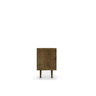 Manhattan Comfort Liberty MDP and MDF 70.86"W TV Stand, Rustic Brown and Yellow (202AMC94)-Includes 2 Media Holes for Wire Management.