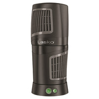 Lasko Twist Top Tower Table Fan-Move air in two stationary directions at once