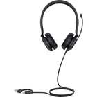 Yealink UH35 Dual USB-C/USB-A Wired Headset - Microsoft Teams-The headset’s design, featuring new ear cushions and memory foam, helps to reduce background noise, offering a satisfactory listening environment.