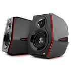 Hecate by Edifier G5000 Bluetooth Multi-Input Gaming Stereo Speakers with RGB Light Effect - Black-Dynamic LED technology adopted with RGB strip lights to present 11 different kinds of surrounding lighting effects on both sides