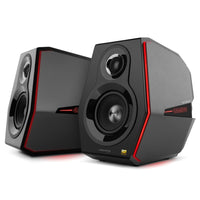 Hecate by Edifier G5000 Bluetooth Multi-Input Gaming Stereo Speakers with RGB Light Effect - Black-Dynamic LED technology adopted with RGB strip lights to present 11 different kinds of surrounding lighting effects on both sides
