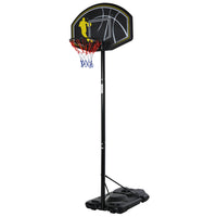 Soozier 6.5'-10' Adjustable Portable Basketball Hoop System Stand Outdoor-Perfect both for indoor and outdoor