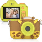 myFirst Camera 3 Kids Mini Camera - Yellow-Strong shooting & video capabilities: 16MP main camera (supports 5M/12M/16M resolutions) with dual lenses (selfie + macro) for flexible shooting, plus 1920*1080 full HD video recording to capture vivid moments;