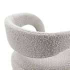 Modway Pinnacle Boucle Upholstered Counter Stool - Taupe Silver - Set of 2-9