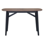 Zuo Neted Console Table - Espresso-Rubberwood rectangular shape tabletop