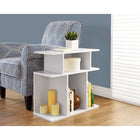 Monarch Specialties 2475 Accent Table - 24"H/White-Three tiered contemporary design
