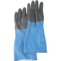 Mapa Professional Temp-Tec Insulated Gloves, Size Medium/8, 17" L, Neoprene, Cotton Inner Lining, Winter Weight - 2 Pack-Cuff Style Rolled