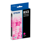 Epson T852 DURABrite Ultra Ink Cartridge - Standard Yield - Magenta-Epson printing system is designed to be used exclusively with Epson Genuine Cartridges. Use of non-genuine ink could cause damage not covered under the printer’s limited warranty