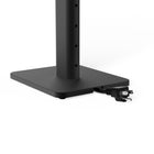 Kanto Height Adjustable Bookshelf Speaker Stands - Black-Sold as a pair