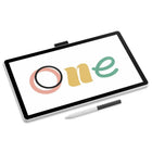 Wacom One Creative Pen Display 14" Drawing Tablet-Redesigned with more drawing area, the laminated 14" crisp IPS Full HD display offers generous space with 98% sRGB color accuracy and a paper-like texture that won’t glare or smudge – keeping you in your creative zone longer
