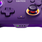 PDP Afterglow Wave Wireless Controller for Nintendo Switch - Purple-Officially Licensed - Officially licensed by Nintendo 