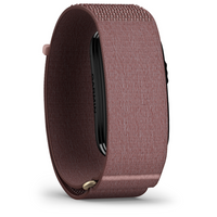 Garmin CIRQA Smart Band - Size S/M - Mauve-Comfortable, screenless design: Track key health and fitness data with this discreet, screenless tracker. And enjoy all-day wear with a fabric band for maximum comfort