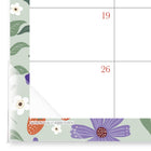 Mead 2026-27 Fruit & Floral Compact Desk Pad - 18" x11" - 15 Months - Bilingual-Section for notes