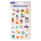 Merangue Sticker Pack - Space UFO - 184 Stickers/Pack-Includes 8 sheets of Space UFO stickers (184 Stickers/Pack)