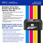 Brother Work Smart MFC-J1410DW Wireless Inkjet All-in-One Printer - Colour - 2.7” Colour Touchscreen - Auto Duplex Printing-Reliable print quality in colour or black and white