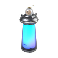 Hey Mix Friends TEMPO-Y Spaceship Bluetooth RGB Speaker - Atmosphere Grey-High-voltage adapter power: Powered by a dedicated 12V/2A AC adapter for stable performance and consistent RGB lighting brightness