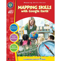 eBook: Mapping Skills with Google Earth (PDF version - 1-User Download) - ISBN 978-1-55319-549-8 - Grade Pre-K - 2-You will receive two emails: one confirming your entire order, and one with a "Download Software" buttonYou can download immediately or return to your email to download later