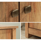 Sauder River Ranch Storage Cabinet - Sindoori Mango-Dimensions: 31-3/4"  W x 20-1/2"  D x 59-5/8"  H