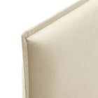Modway Camille Upholstered Linen Blend King Size Headboard - Linen-Assembly Required