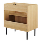 Modway Chaucer 30" Bathroom Vanity Cabinet - Oak-Sink Basin And Fixtures Not Included