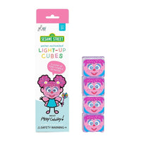 Glo Pals Licensed Light Up Cubes - Abby Cadabby-Each pack includes 4 reusable Light-Up Cubes