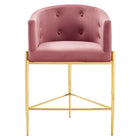 Modway Savour Tufted Counter Stool - Dusty Rose-6