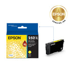 Epson T252 Ink Cartridge - High Capacity - Yellow-Worry-free handling - smudge, fade and water resistant prints 