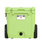 RovR RollR 45 Quart Wheeled Hard Cooler with Telescopic Handle - Matcha-Patented AnchR Pin System lets you attach essential accessories like the LandR Bin, Prep Board, Double Cup HoldR, Stash Bag, and DeckR Series (not included)