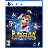 Rayman: 30th Anniversary Edition for PlayStation 5-Five versions of the classic: multiple versions of the original game, including ms-dos (pc), playstation, atari jaguar, game boy color, and game boy advance