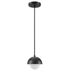 Modway Eclipse Globe Pendant Light - Black-Requires One G9 10W Bulb (Not Included)
