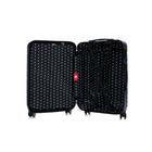 Swiss Traveller Paddrix  3-Piece Hardside Luggage Set - Sapphire Blue-8