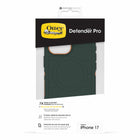 OtterBox Defender Pro Compatible with MagSafe Case with Camera Control for iPhone 17 - Coopersmith Green-Built-in magnets snap firmly to MagSafe chargers and accessories