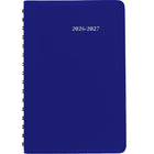 Staples 2026-2027 Weekly/Monthly Academic Pocket Planner - 6-3/8" H x 3-1/2" W - Assorted - Bilingual-Assorted presto cover colours include black and blue (colour choice not available online)