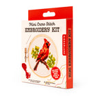 Kikkerland Cardinal Embroidery Kit-5