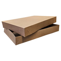 Eddie's Garment Box - 19X - 19" L x 12" W x 3" H - Kraft - 50 Pack-Gift Box