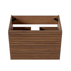 Modway Render 30" Wall-Mount Bathroom Vanity Cabinet - Walnut-9