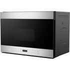 Sharp 24" 1.4 cu. ft. Over-the-Range Microwave in Stainless Steel - 1000 W - Black -2-Speed Ventilation System Effective Up-to 300 cu. ft. Per Minute