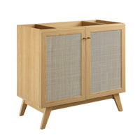 Modway Soma 36" Bathroom Vanity Cabinet - Oak-MDF and Particleboard
