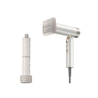 Mova Flip 10 Hair Dryer - White- At just 300 g , Flip 10 is compact, foldable, and easy to carry—ideal for travel, office or gym.